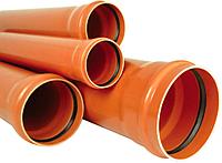 Труба канализационная (250, Оранжевый, 110, ПП)