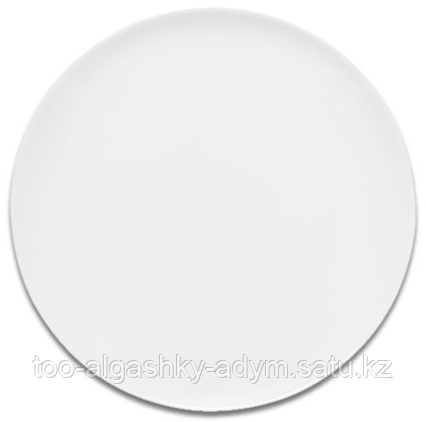 Тарелка для плова и бешбармака 35 см белый фарфор - фото 3 - id-p115986131