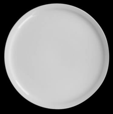 Тарелка для пиццы 35 см белый фарфор - фото 1 - id-p115986153
