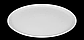 Тарелка для пиццы 35 см белый фарфор, фото 2