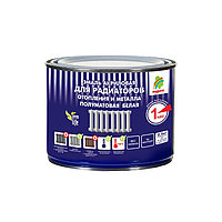 Эмаль для металла и радиаторов отопления 0,5кг РАДУГА 178 акриловый