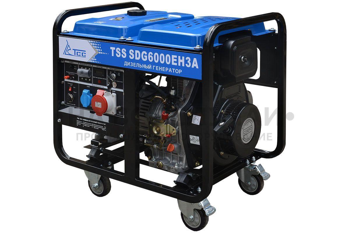 Дизель генератор TSS SDG 6000EH3A - фото 1 - id-p67234319