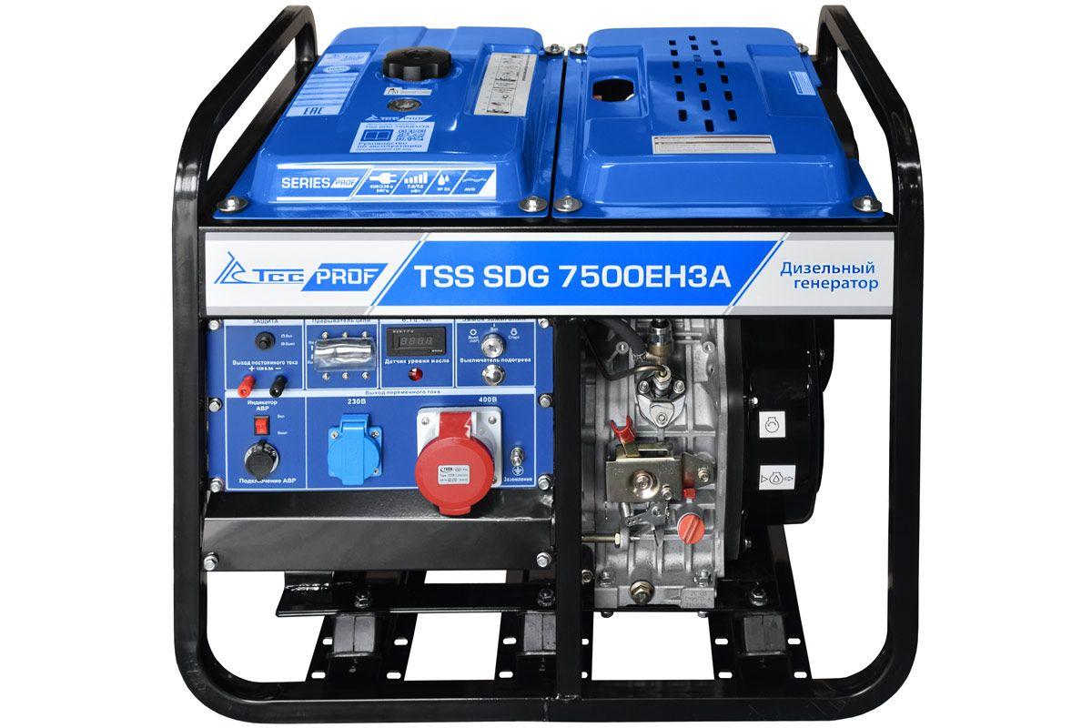 Дизель генератор TSS SDG 7500EH3A - фото 1 - id-p105297970