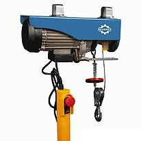 Мини электрическая таль стационарная GEARSEN PA 220В, 125/250кг, 12/6м