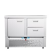 Стол холодильный низкотемпературный СХН-70Н-01 (дверь, ящик 1/2)  без борта