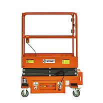 Подъемник ножничный несамоходный SJY-0.3-3.9 (220В, 300 кг, 3,9 м) SMARTLIFT (SMART)