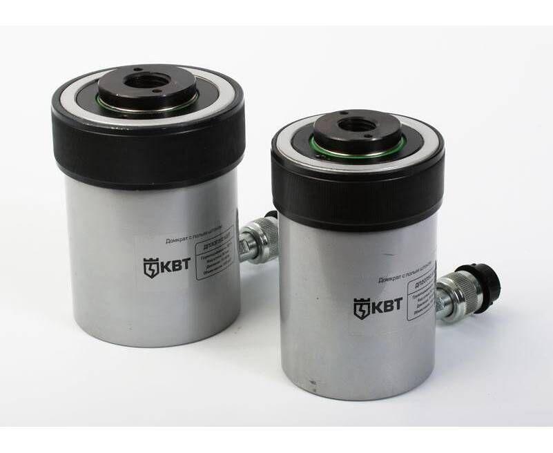 КВТ ДП30П50 Домкрат гидравлический с полым штоком, фото 1