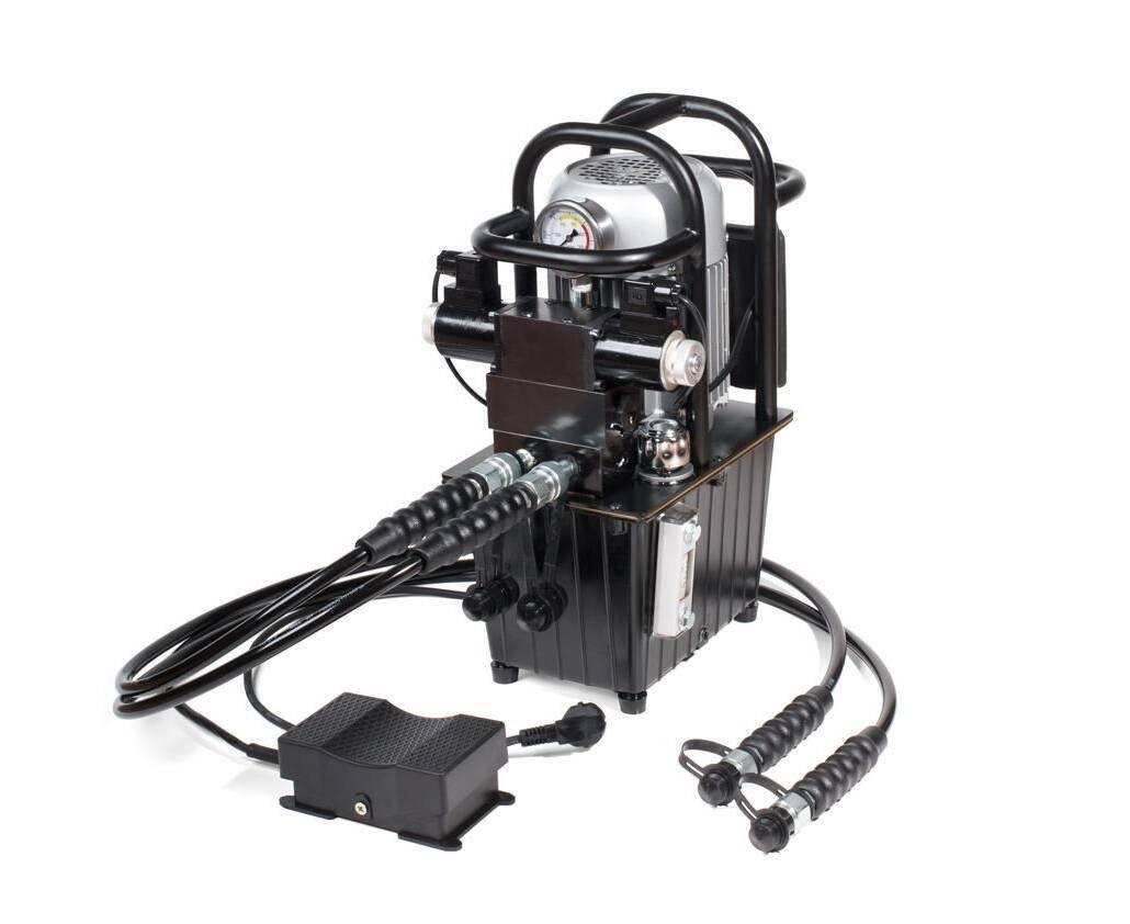 КВТ ПМЭ-7050У-К2 Помпа электрогидравлическая с функцией удержания давления двустороннего действия, фото 1