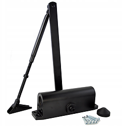 Доводчик для двери HGDC7350120BL 85-120 кг. (черный)