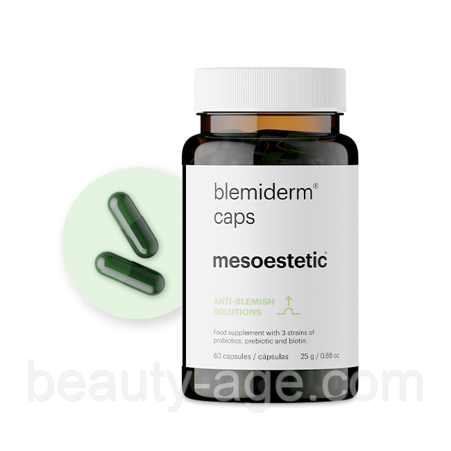 Blemiderm Probiocaps 60 капсул для кожи с акне