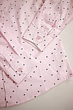 Рубашка с длинным рукавом для девочки розовый, фото 4