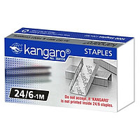 Скобы для степлера Kangaro 24-6-1m, синий