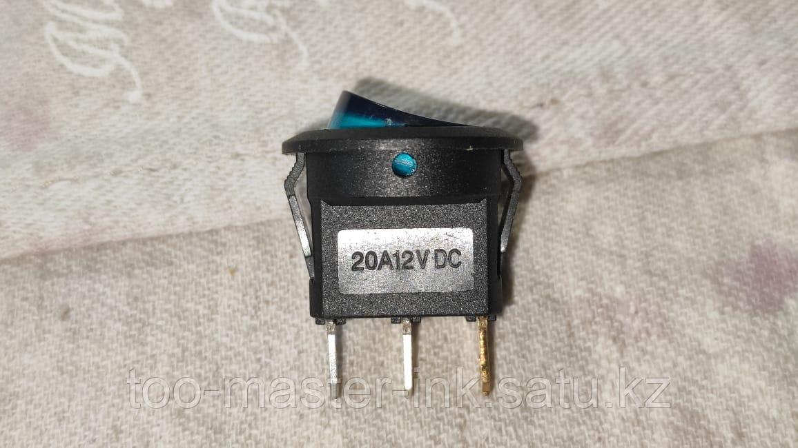 Выключатель 2 конт KCD1 ON-OFF без подсветки черного цвета 220v/6A - фото 3 - id-p115991028