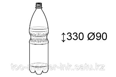 Бутылка 1.5л прозрачная круглая+крышка (100шт,ДШВ 85*85*33, 3,2кг)(ВД 330х90мм) - фото 4 - id-p115991890