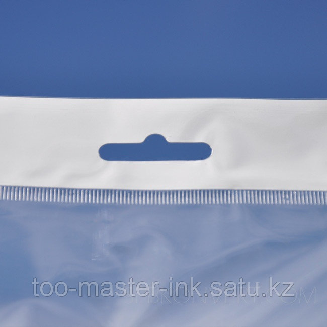 Пакет PVC с ушком (европетля)(за шт)для A6 бумаги (20 листов)голубой цвет (нет отверстия для воздуха) - фото 2 - id-p115992062