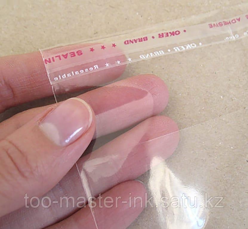 Пакет PVC с клеевым клапаном 12х17\14 прозрачный - фото 2 - id-p115992437