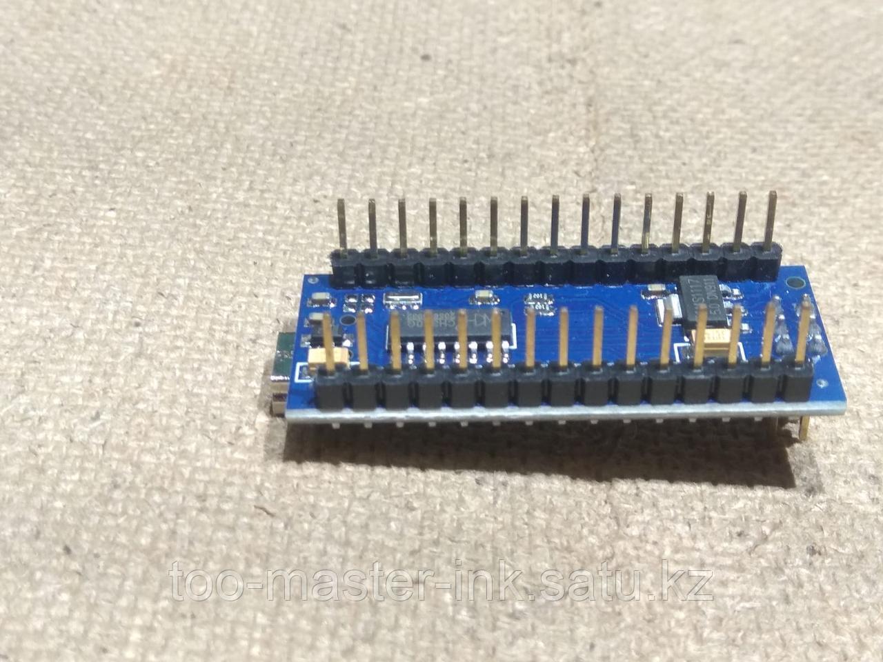 Контроллер Arduino Nano V3.0 ATmega328P mini-USB - фото 2 - id-p115992456