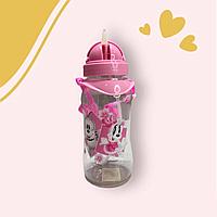 Детская бутылочка 450 мл (розовая)