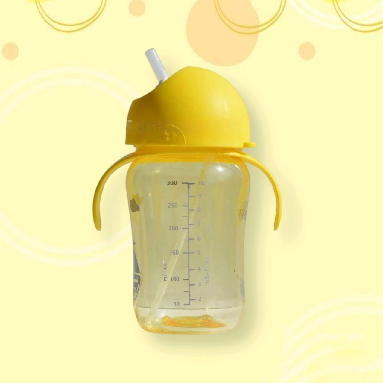 Детская бутылочка 300 мл с мерными делениями (желтая) - фото 1 - id-p35899981