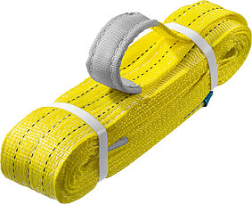 ЗУБР СТП-3/3, желтый, г/п 3 т, длина 3 м, текстильный петлевой строп (43553-3-3), фото 2