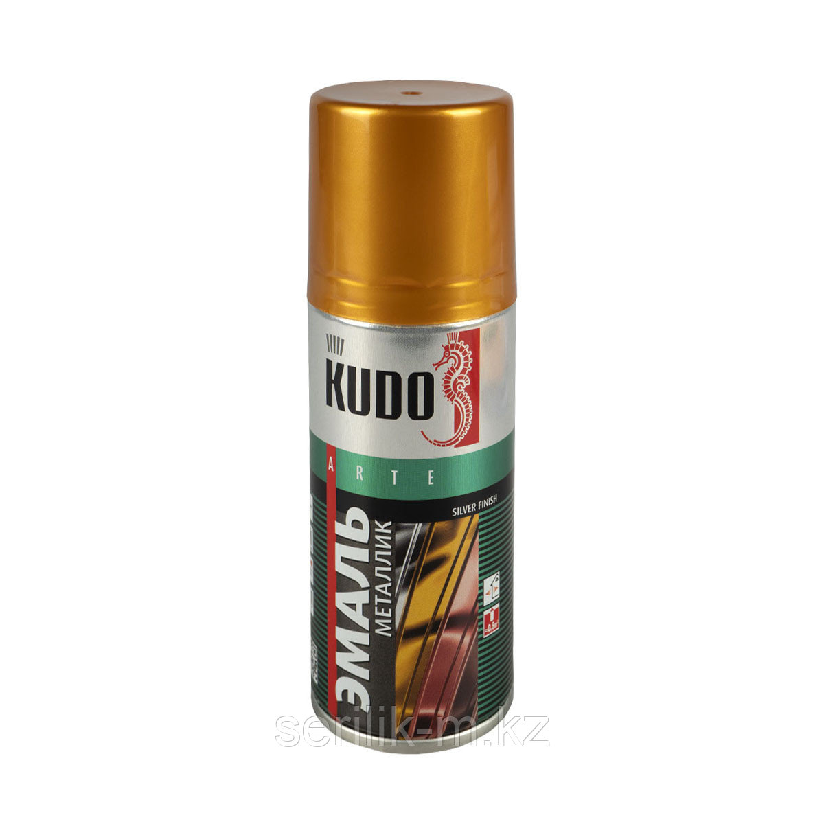 КРАСКА АЭРОЗОЛЬНАЯ KUDO ЗОЛОТО