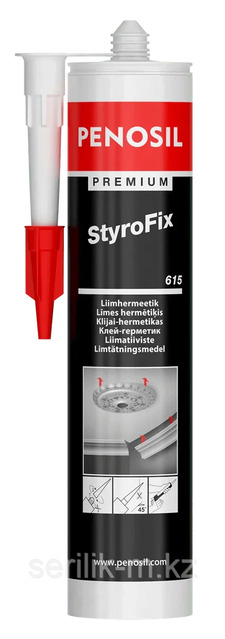 КЛЕЙ-ГЕРМЕТИК 280МЛ PENOSIL PREMIUM STYRO FIX 615