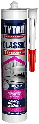 КЛЕЙ МОНТАЖНЫЙ TYTAN CLASSIK FIX 310ML, фото 1