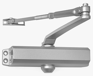 Доводчик для двери Kale Kilit KD-002/50-550, усилие-5, 80-120 кг. (серебро)