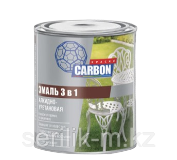 ГРУНТ-ЭМАЛЬ ПО РЖАВЧ 3/1 CARBON ЗЕЛ RAL 6002 2,7КГ