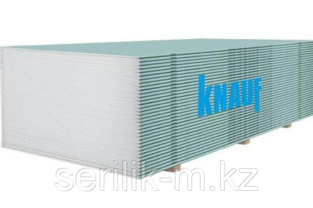 ГКЛ " KNAUF " 9,5 ММ ВЛАГОСТОЙКИЙ ПОТОЛОЧНЫЙ ГИПСОКАРТОН