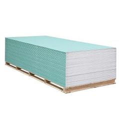 ГКЛ " ГИПСОПОЛИМЕР " 9,5 ММ ВЛАГАСТОЙКИЙ ПОТОЛОЧНЫЙ ГИПСОКАРТОН