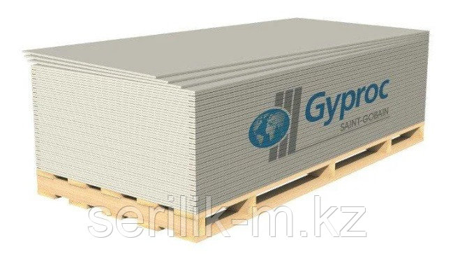 ГКЛ GYPROC СТЕНОВОЙ ГИПСОКАРТОН 12,5