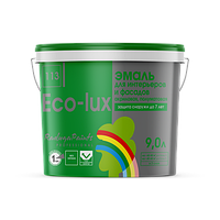 ЭМАЛЬ ECO-LUX БАЗА С ДЛЯ ИНТЕРЬЕРА И ФАСАДА РАДУГА-113 АКРИЛОВАЯ 9Л