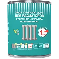 ЭМАЛЬ ДЛЯ МЕТАЛЛА И РАДИАТОРА РАДУГА 178 ПОЛУМАТОВАЯ 3КГ