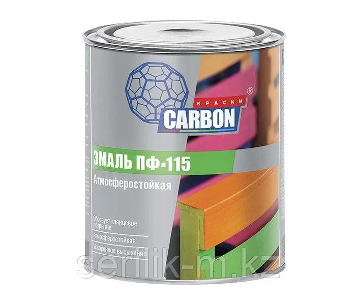 ЭМАЛЬ ПФ 115 CARBON БЕЛЫЙ 2,6КГ