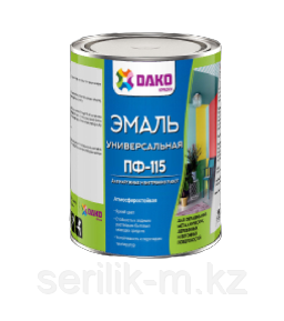 ЭМАЛЬ ПФ -115 DAKO СЕРЫЙ 20КГ