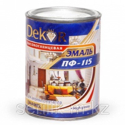 ЭМАЛЬ ПФ -115 DEKOR МОРСКАЯ ВОЛНА 0,8КГ
