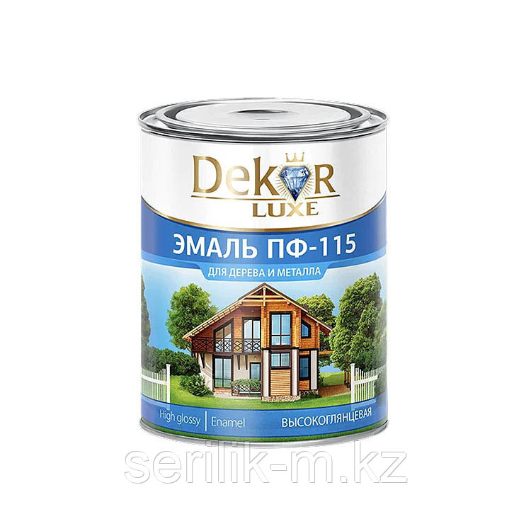 ЭМАЛЬ ПФ -115 DEKOR СИНЯЯ 0,8КГ