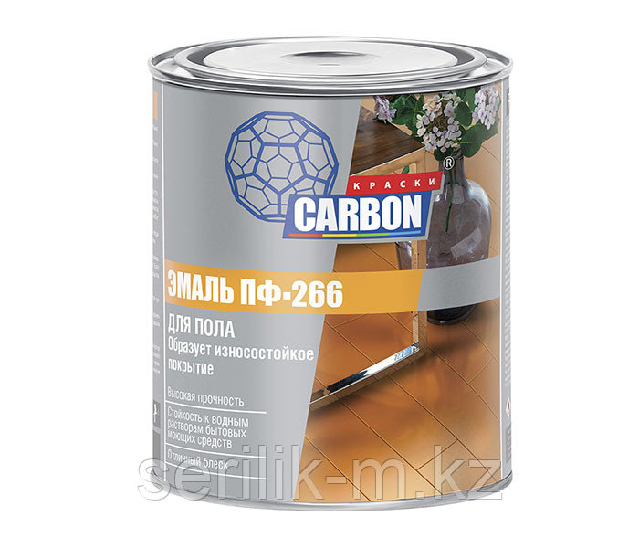 ЭМАЛЬ ПФ 266 CARBON КРАСНО-КОРИЧНЕВЫЙ 2,6КГ