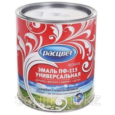 ЭМАЛЬ ПФ-115 ЧЕРНАЯ Т3 РАСЦВЕТ 2.7КГ, фото 1