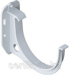 КРОНШТЕЙН ЖЕЛОБА ПВХ БЕЛЫЙ 1УП-100ШТ, фото 1