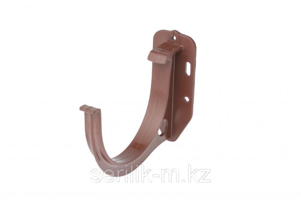 КРОНШТЕЙН ЖЕЛОБА ПВХ КОРИЧНЕВЫЙ 1УП-100ШТ