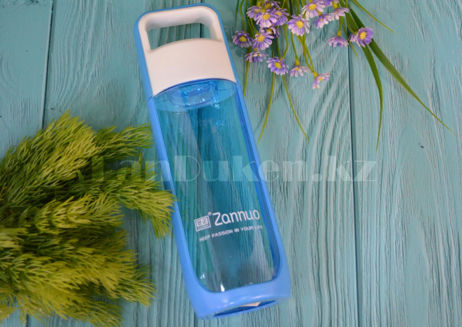 Бутылочка для воды ZANNUO 580 мл голубая - фото 4 - id-p116001199