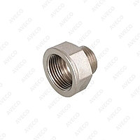 Переходник никелированный 1 1/2"х3/4" вн/нар Ду 40х20 Ру 16