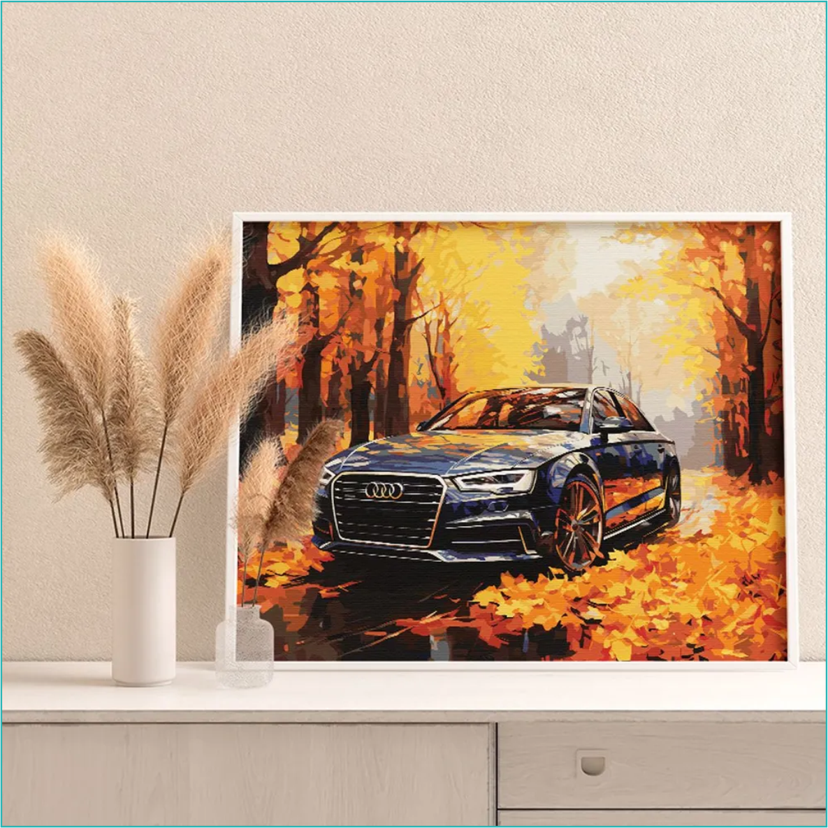 Картина по номерам "Ауди - Audi" (40х50) - фото 4 - id-p116001492
