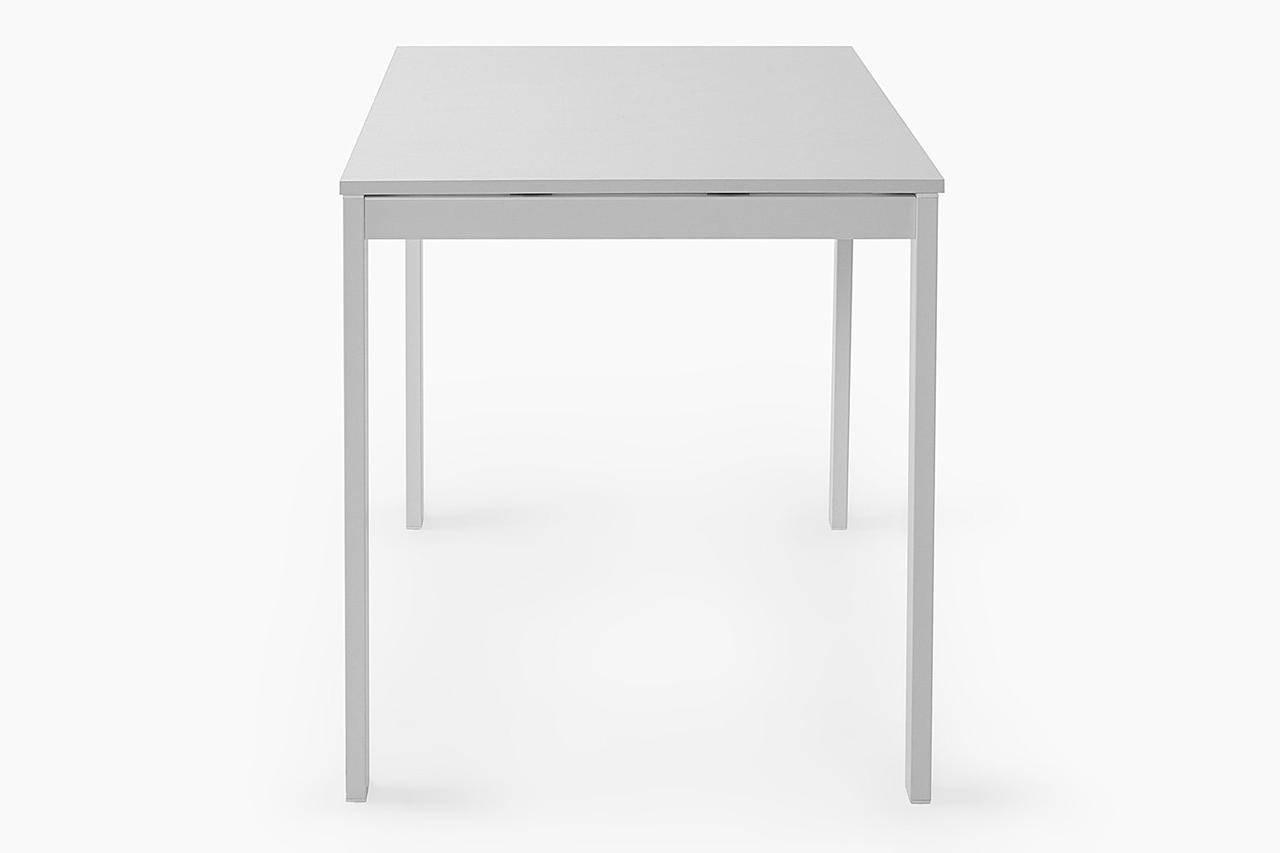 Стол обеденный раскладной Слайд 110(160)х68 см белый - фото 4 - id-p116001528