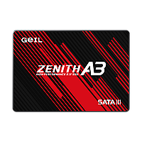 Қатты күйдегі диск 500GB SSD GEIL A3AC16D500A ЗЕНИТ А3 2.5" SATA R500 W450MB/s GZ25A3-500G