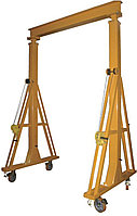 Мини козловый кран для тали