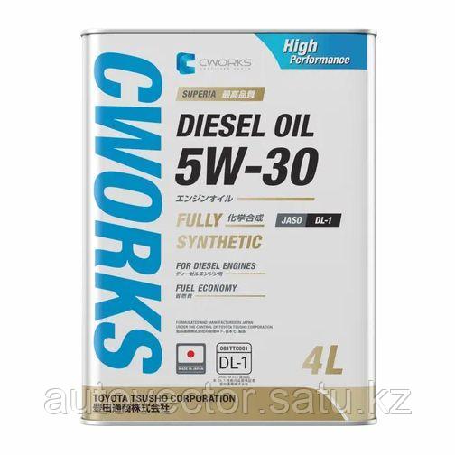 Моторное масло CWORKS SUPERIA DIESEL OIL 5W-30 DL-1 4L - фото 1 - id-p116001688