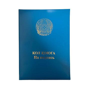 Папка адресная OfficeSpace 220х310 "НА ПОДПИСЬ", бумвинил, бордовая